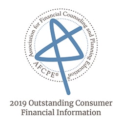 AFCPE Award Seal-Outstanding Consumer Financial Information 2019.jpg