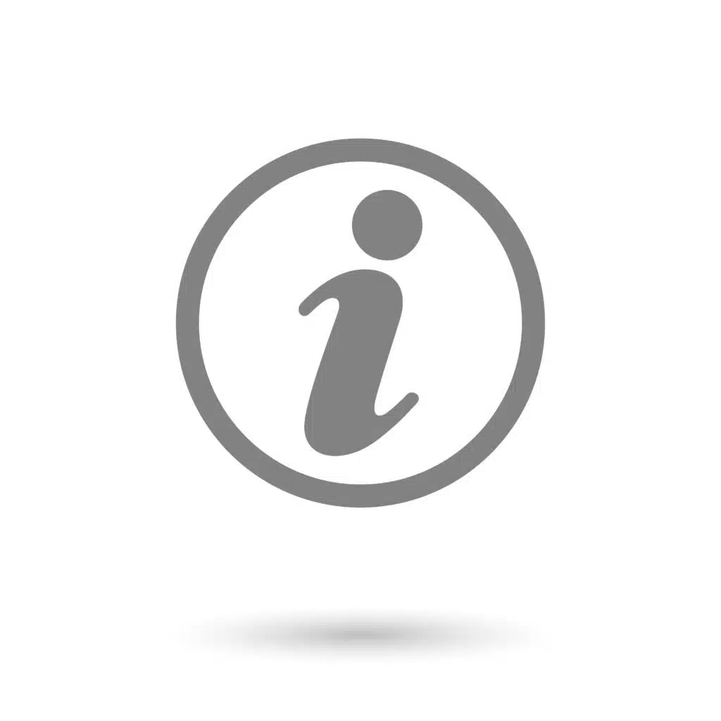 information icon