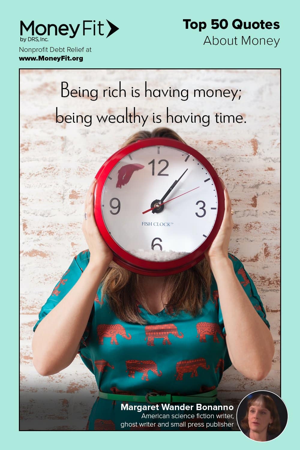 Quotes About Money: Margret Wander Bonanno