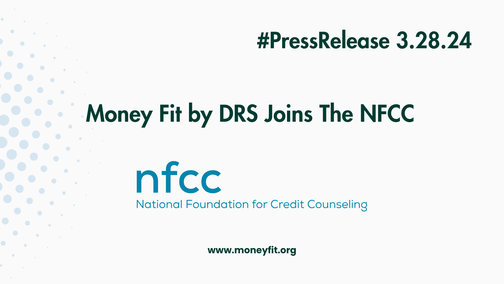 Money Fit by DRS Joins NFCC