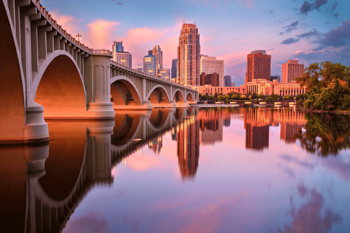 Scenic Minnesota landscape
