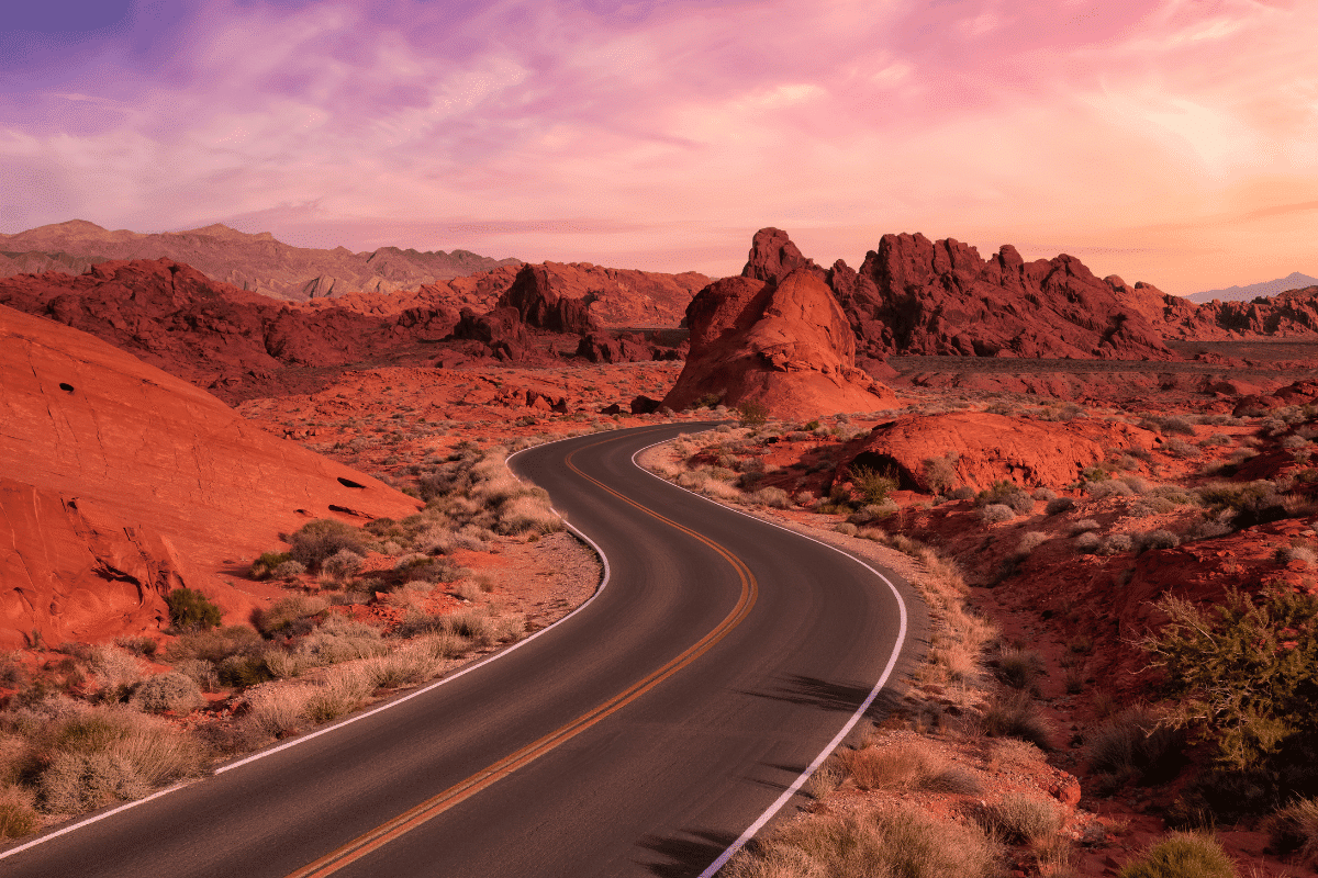 Scenic Nevada landscape