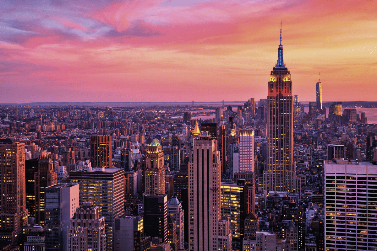 Scenic New York landscape