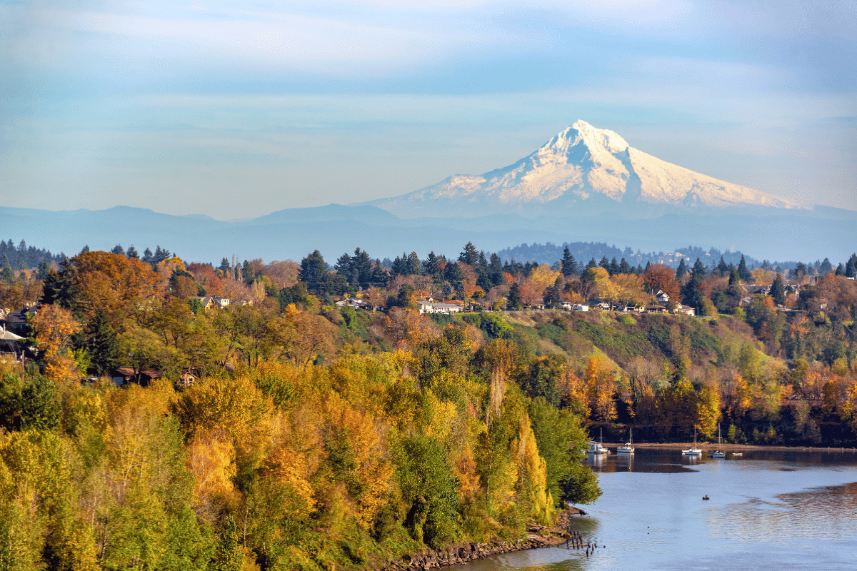 Scenic Oregon landscape