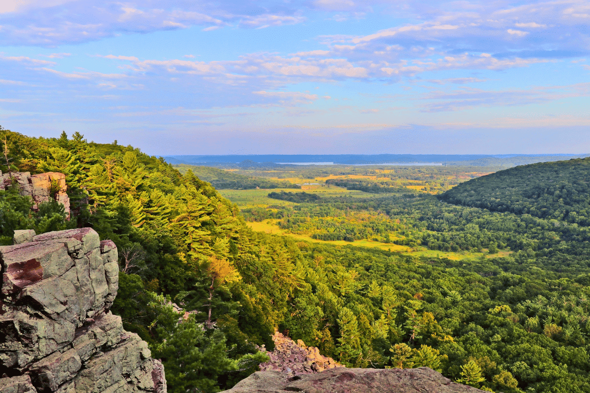 Scenic Wisconsin landscape